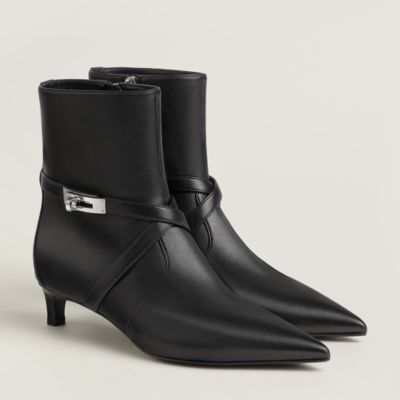 Lisa 55 ankle boot - Black | Hermès USA